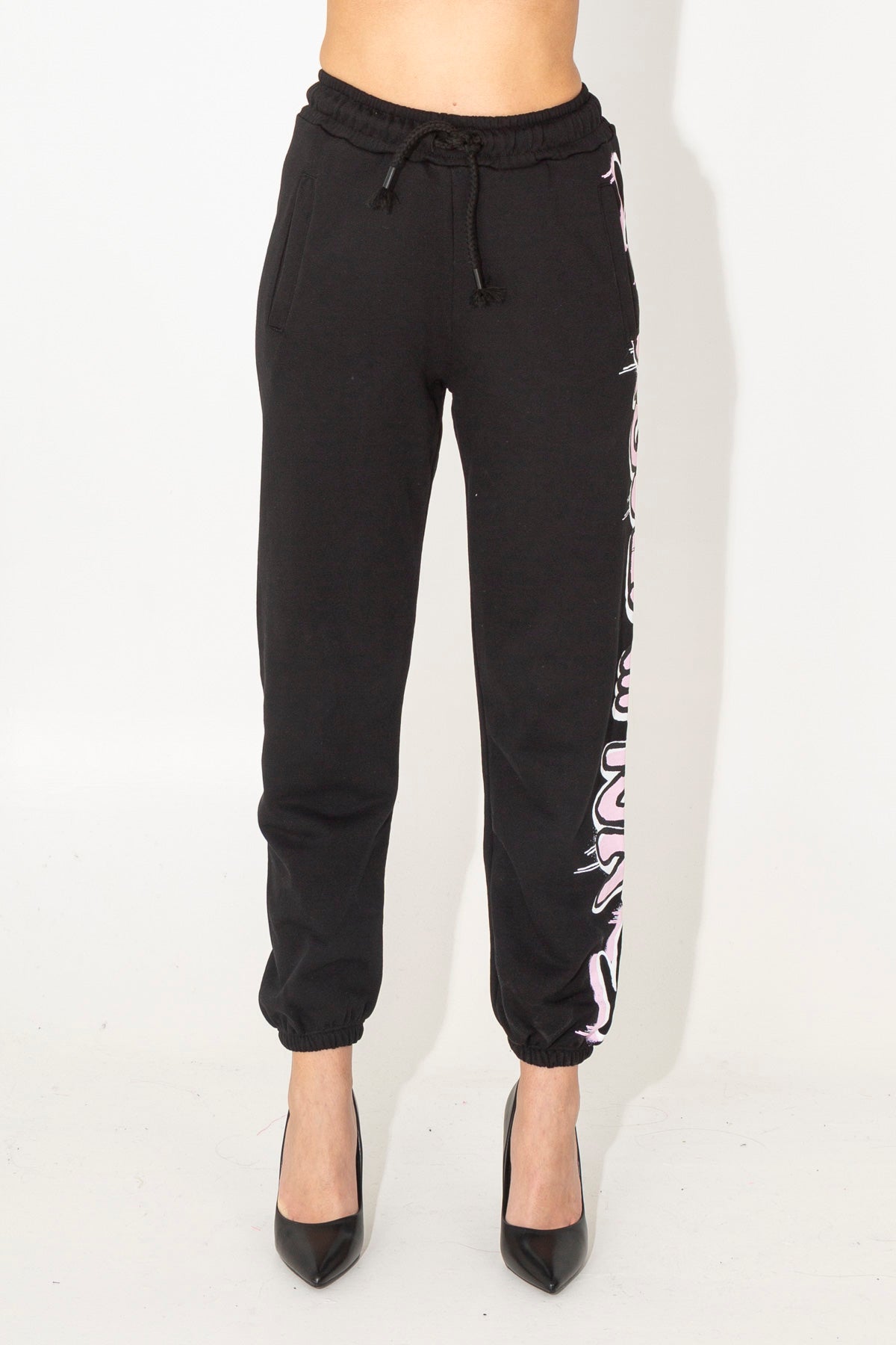 Tracksuit trousers with side logo