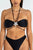 F**K Costume bikini fascia e slip americano sparkling
