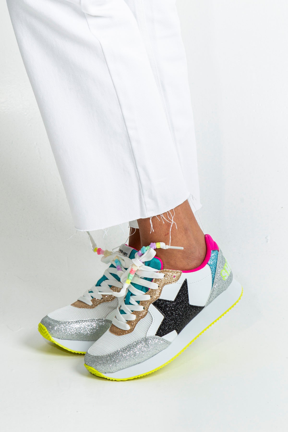 Sporty-chic sneakers