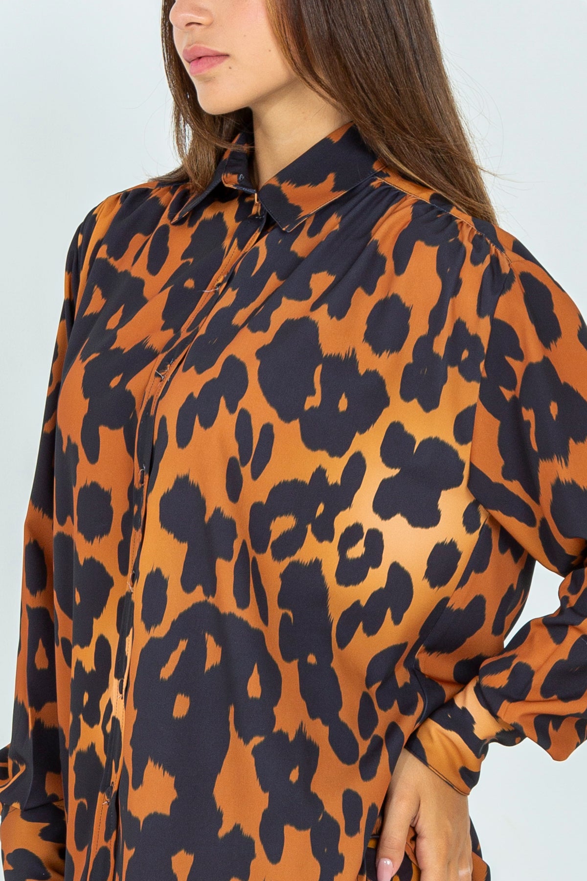 Camicia animalier over