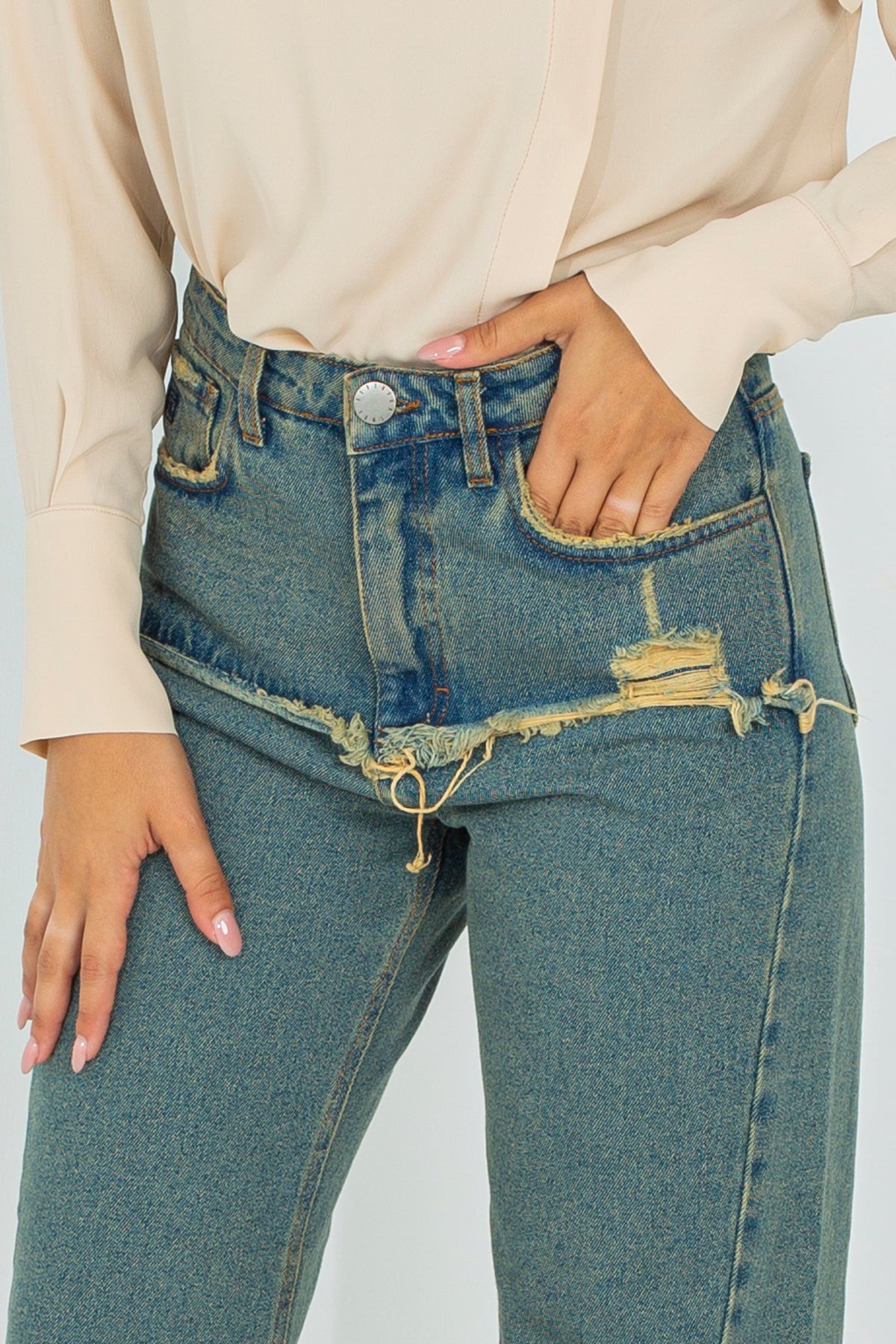 Jeans wide leg used