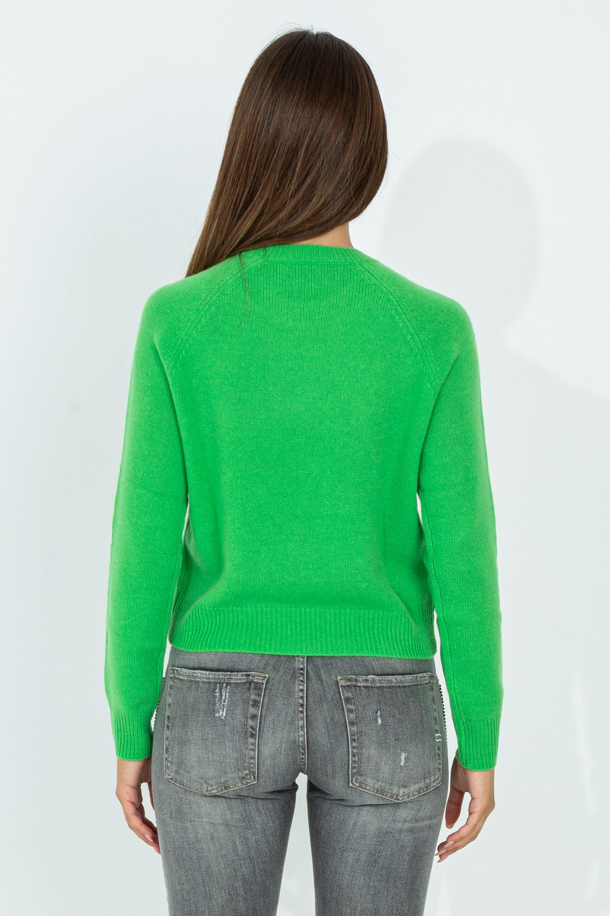 Maglia girocollo in cashmere