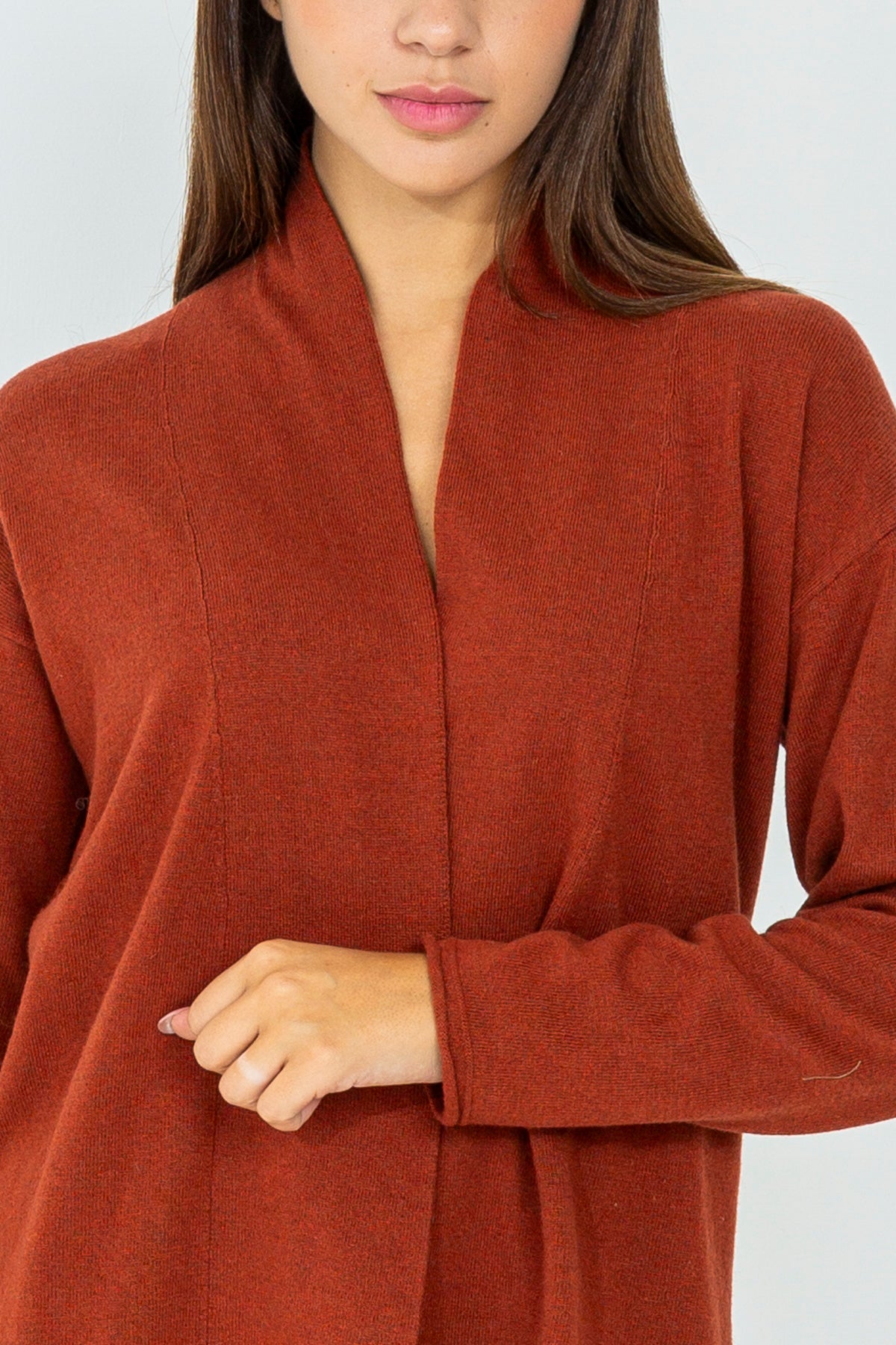 Cardigan in misto cashmere