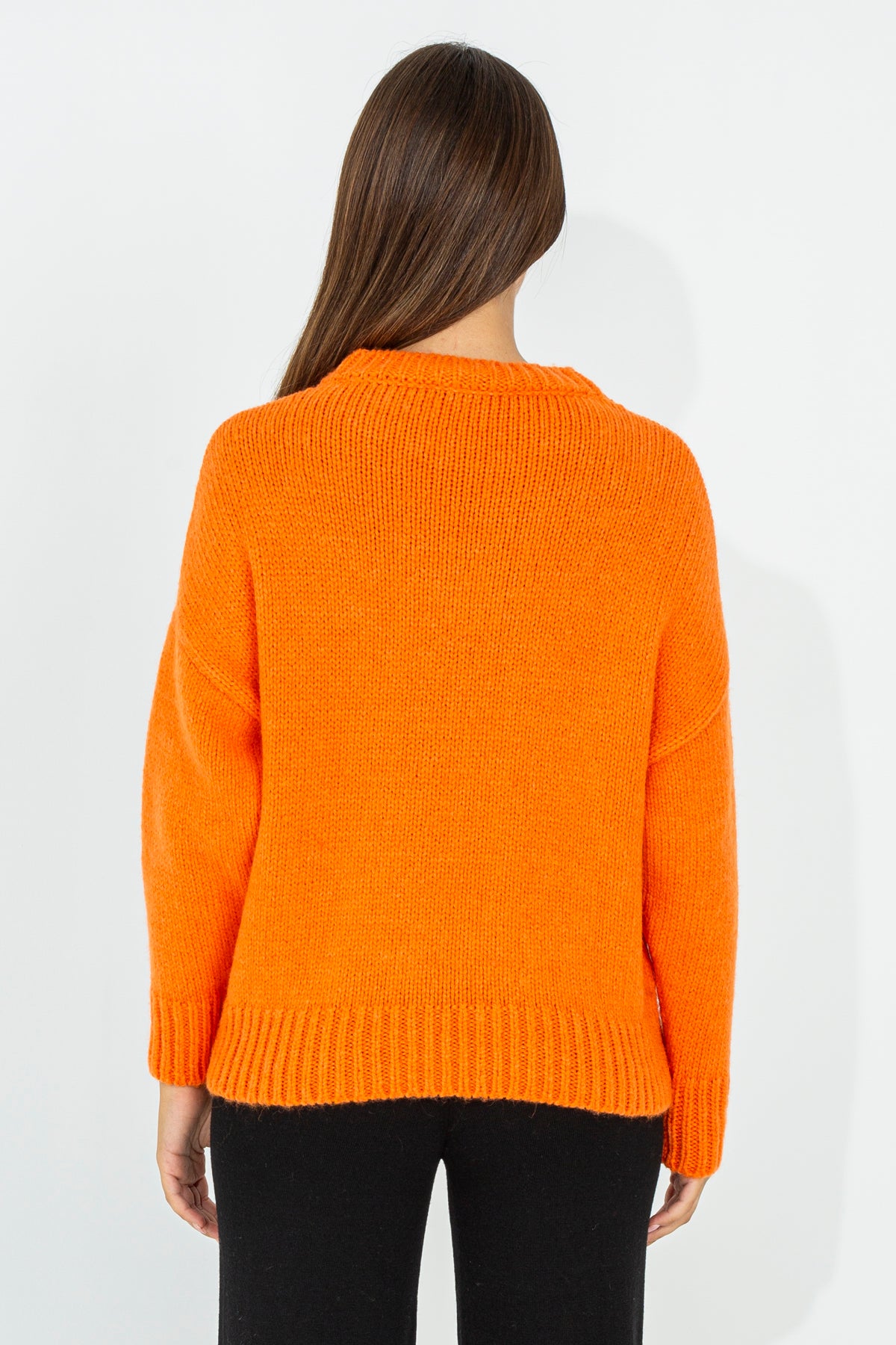 Pullover in misto lana