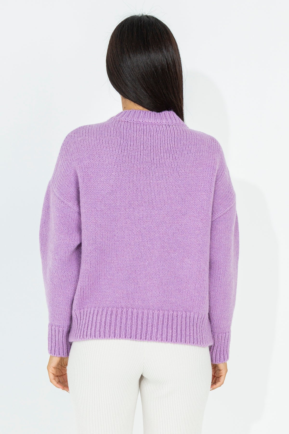 Pullover in misto lana