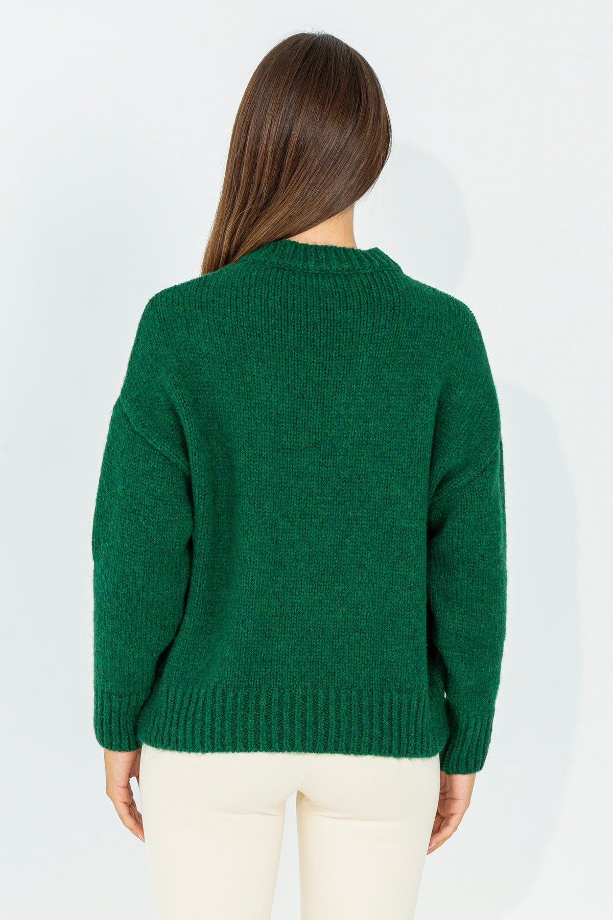 Pullover in misto lana