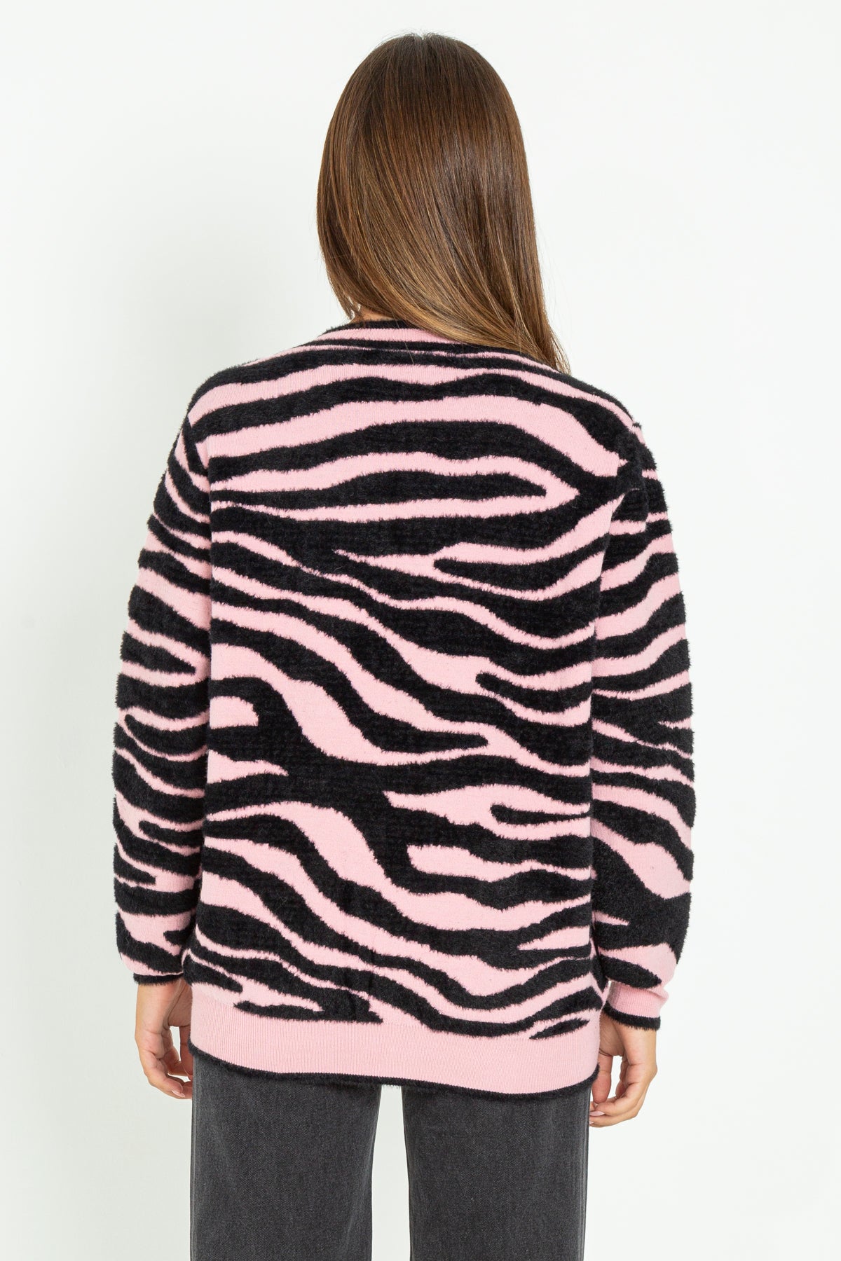 Cardigan animalier