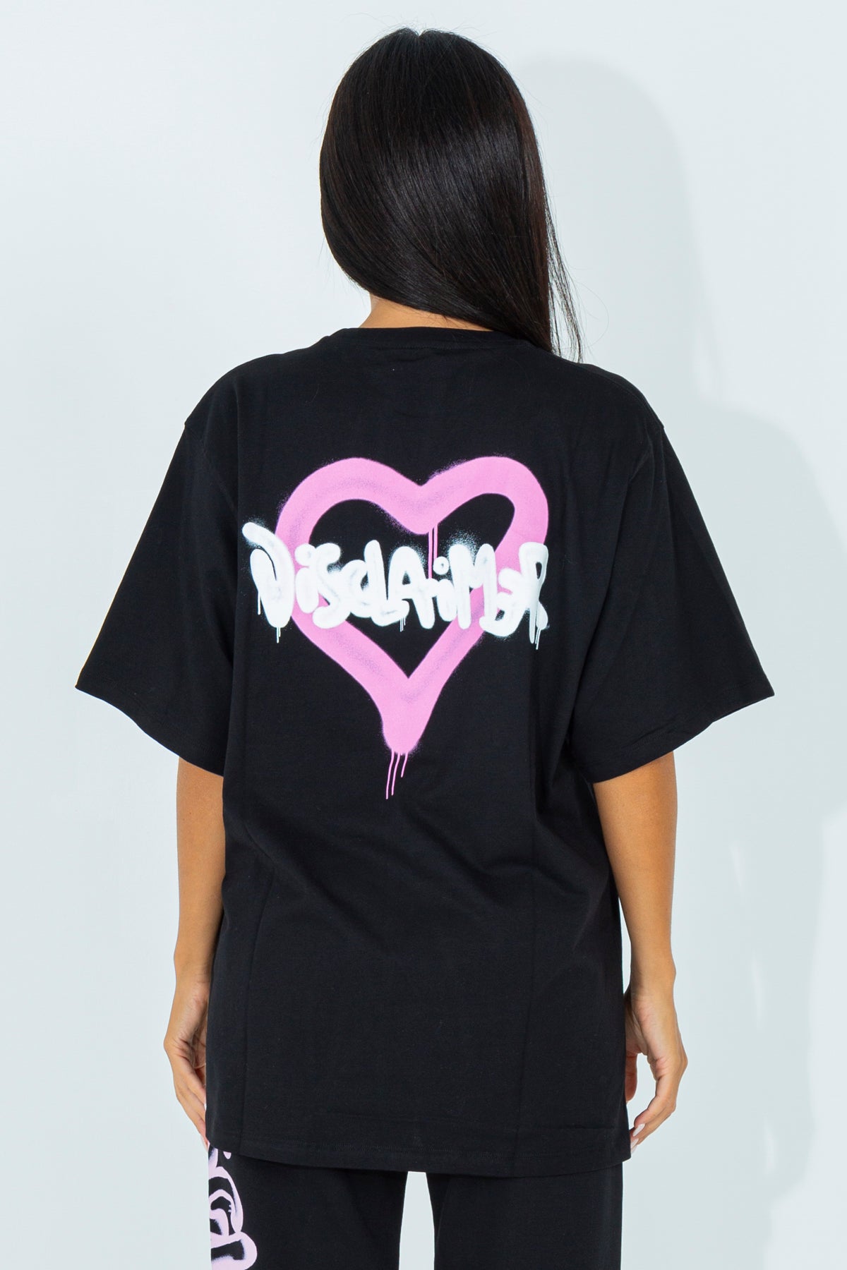 T-shirt con stampa heart