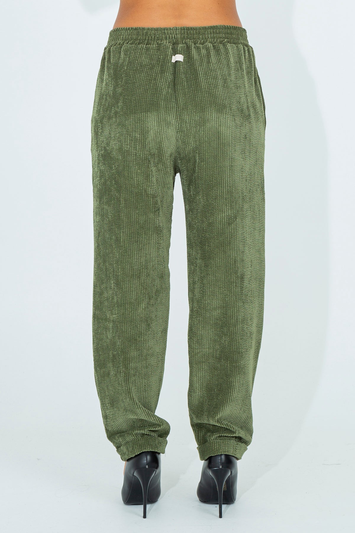 Pantalone in velluto millerighe