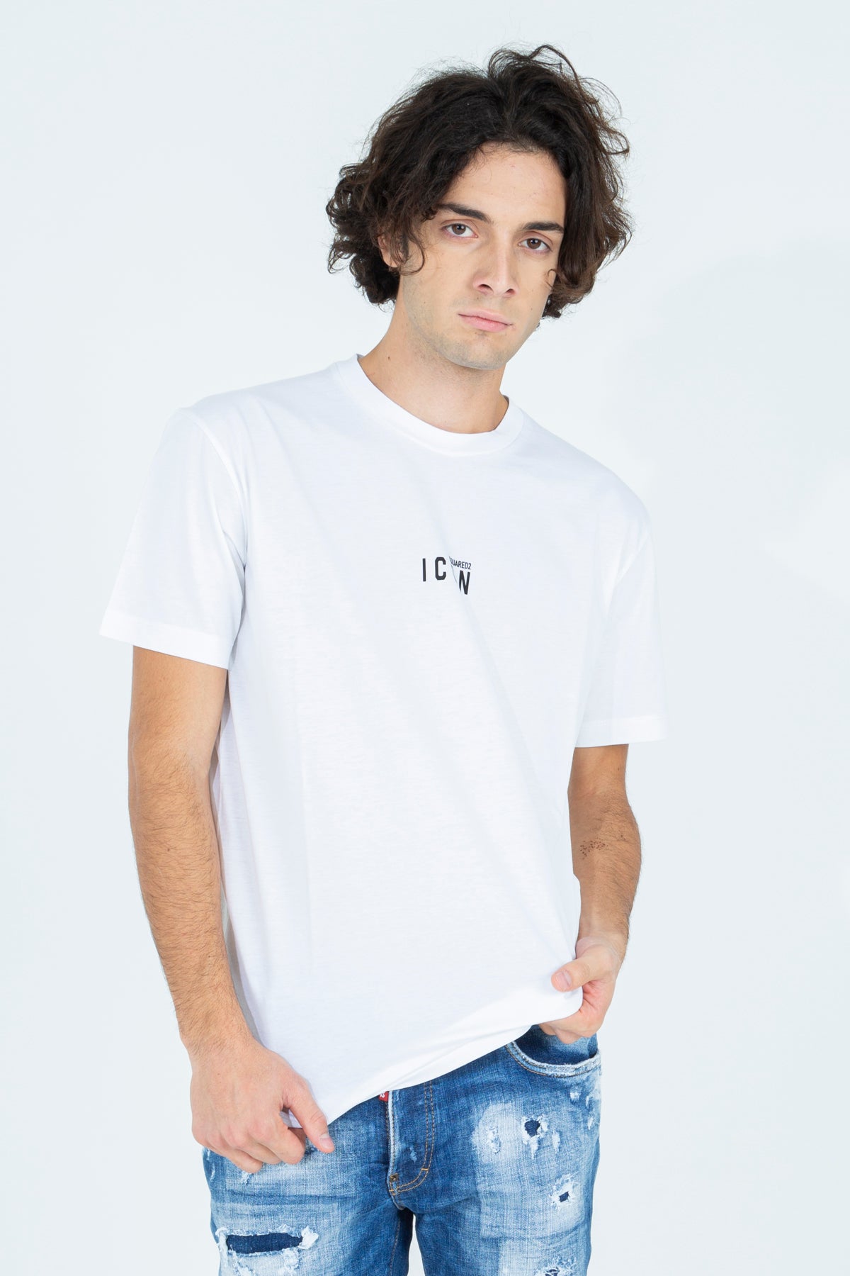 T-shirt basic con logo