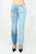 TWIN SET Jeans mom fit a gambe bi-color